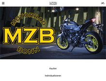 Tablet Screenshot of motorradz.de